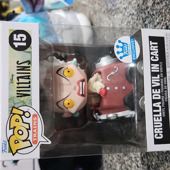 Disney Other - Disney Funko POP Cruella train cart